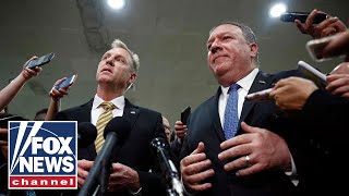 Pompeo, Shanahan brief lawmakers, defend response to Iran