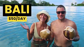 What can $50 a day get in BALI as a COUPLE? (BUDGET TRAVEL GUIDE)