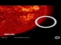 UFO Fires Energy Beam Into Sun HD Available