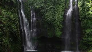 A Magnificent View Of The Waterfalls