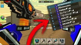 TODOS CONTRA TODOS CON LOS CHIC@S DEL CLAN?EN PIXEL GUN 3D | Pixel Gun 3D | enriquemovie