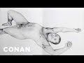 Seth Rogen Shows Filthy Pics Inspired By His Naked Body | CONAN on TBS
