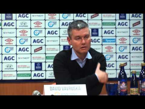 Tiskov konference trenra FK Teplice po utkn s 1. FK Pbram (13.2.2016)