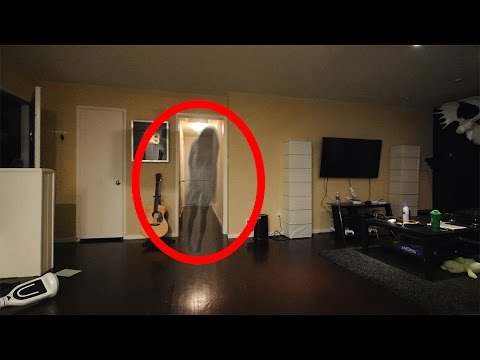 SCARY GHOST CAUGHT ON CAMERA! SCARY GHOST CAUGHT ON CAMERA!