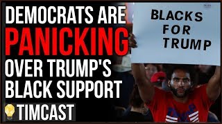 Democrats in FULL Panic Mode Over Trump's Rising Support From Black Voters