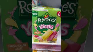 Rowntrees Yogees Yogurt Frozen,Tropical And Strawberry Flavours