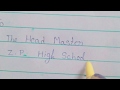 Application for SICK LEAVE, Leave Letter to Headmaster