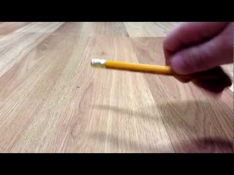 How to pick up a pencil