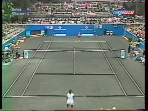 2000 Monica セレス（セレシュ） vs． Paola Suarez ハイライト