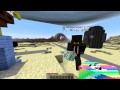 LUCKY RAINBOW BLOCKS SPONGEBOB BIKINI BOTTOM MOD CHALLENGE - MINECRAFT MODDED MINI-GAME!