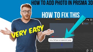 How To Add Photo In Prisma 3D Very Easy Way Problem Solved