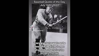 Baseball Quote Of The Day July 16Th, 2023