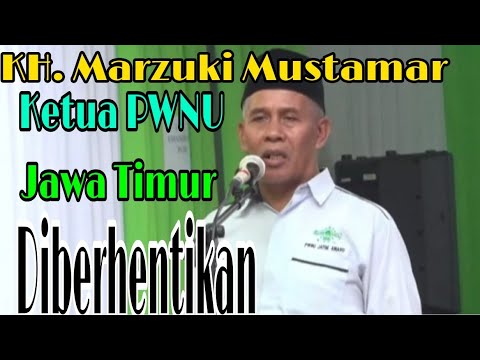 Terkuak pencopotan Ketua PWNU jatim KH. Muktamar Marzuki