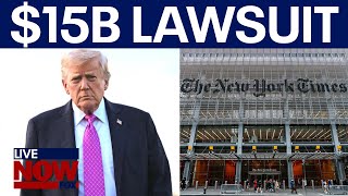 Trumps Files 15B Lawsuit Against Ny Times For Defamation