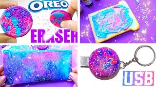 DIY GALAXY SCHOOL SUPPLIES for Back to School 2018 | Easy & Cute Hacks