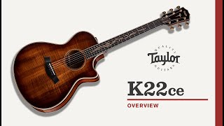 Taylor Guitars | K22ce | Video Overview