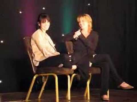 Mia Kirshner and Laurel Holloman L word