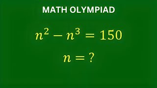 A Very Nice Math Olympiad Problem | Solve for n | You Need To Know This Trick | Algebra