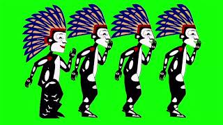 4 Indians Dancing To I'm Yours By Jason Mraz Blue Headdresses