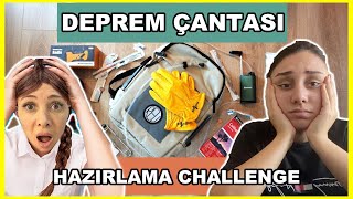 DEPREM ÇANTASI CHALLENGE *EN DOĞRU DEPREM ÇANTASI HAZIRLAMA** Dobişko Tv