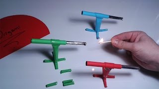 Diy How To Make A Paper Rocket Launcher Easy Tutori̇al By Dr. Origami