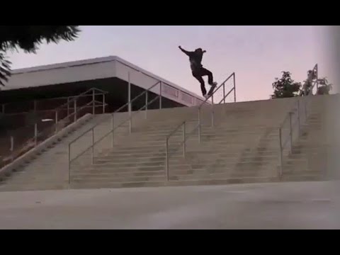INSTABLAST! - INSANE NoseGrind 24 Stair Rail!! Hang Ten Nollie Hardflip! Hippy Jump SLAM!!!