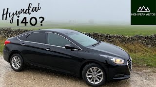 Should You Buy A Hyundai I40? Test Drive & Review 2017 1.7Crdi Se Nav