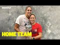 Elena Delle Donne vs. Her Wife In A POWER Couple Challenge! 🔥