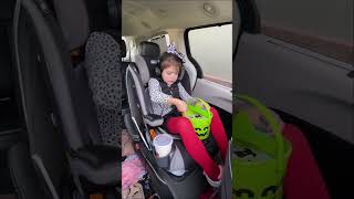 Little Girl Gets Her First Happy Meal Halloween Pail Original