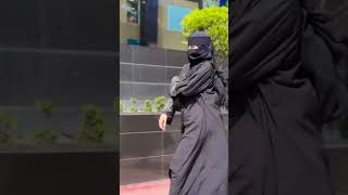 Hijabi Girl Walking Atude Status