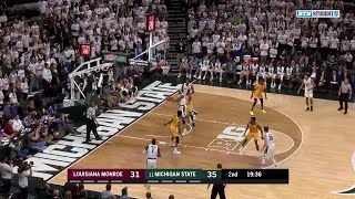 Highlights: Louisiana Monroe at Michigan State | Big Ten Basketball