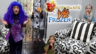 Frozen Vs Descendants Last To Be Found Wins Almost Lost A Kid