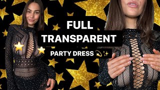TRANSPARENT PARTY DRESS 🥂✨ | Paulina Stepowska