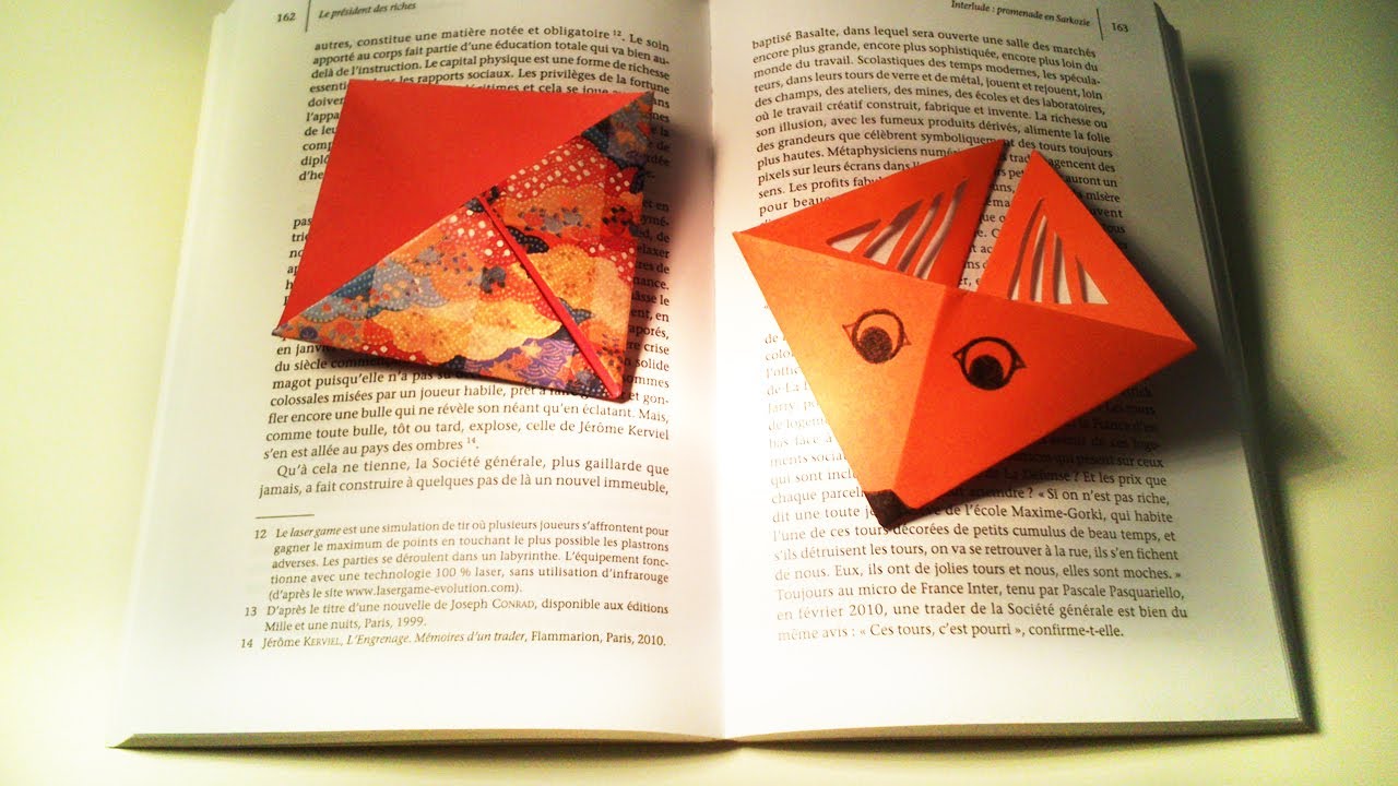 hd tuto 2 marque pages un renard et un simple 2 hd tuto 2 marque pages un renard et un simple 2