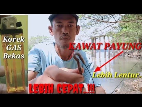 Cara Memasang Umpan Cacing Menggunakan KAWAT