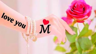 m name status || m love status || m letter whatsapp status  || m status|| love 💓