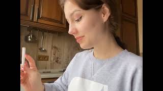 Super Cute Beautiful Girl Smoking Inside