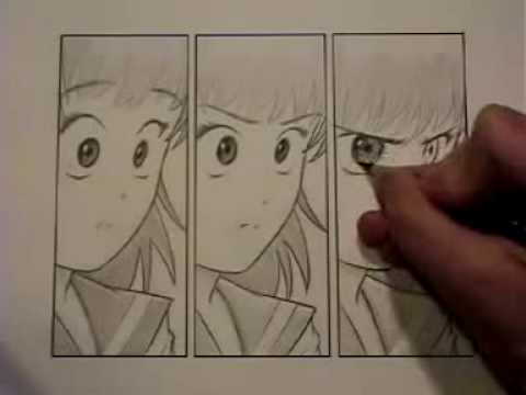 How to Draw Manga Facial Expressions