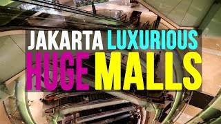 Jakarta's INSANE super LUXURY malls Grand Indonesia mall & Plaza Indonesia mall