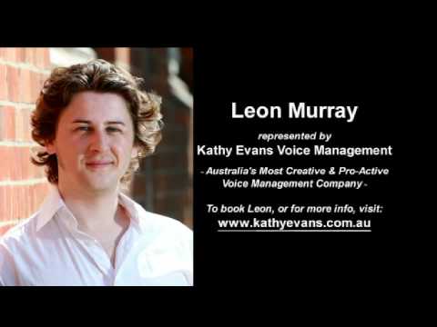 Aleeke+Murray voiceover demo leon murray leon s 2009 voiceover reel leon murray is ...