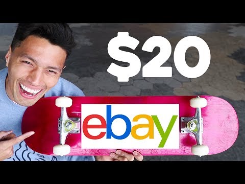WORSE than a WALMART BOARD?! $20 Ebay Skateboard!