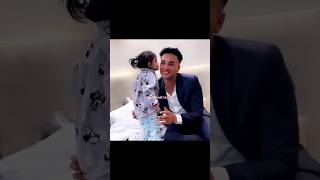 Abhishek With Baby Amayra