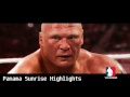 Brock Lesnar vs Roman Reigns WWE Wrestlemania 31 Highlights HD