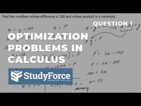 Solve Optimization Problems
