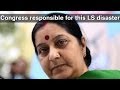 Sushma Swaraj: ruckus started even