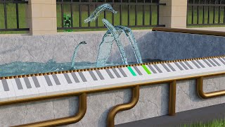 The Piano Fountain (Wet Hands - C418)