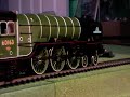 My OO guage model of 60163 'Tornado' in apple green livery