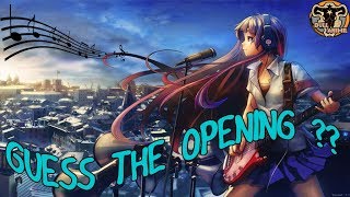 Guess The Anime Opening Quiz 2