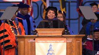 Spring Commencement 2017 April Ryan Speech