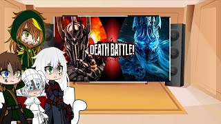 Skyrim React To Sauron Vs Lich King Ruen